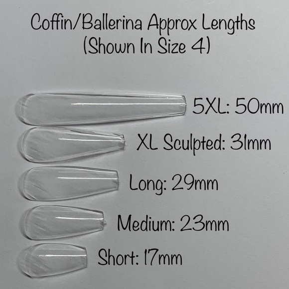 Classic White French Press On Nails - Picture 5 of 5